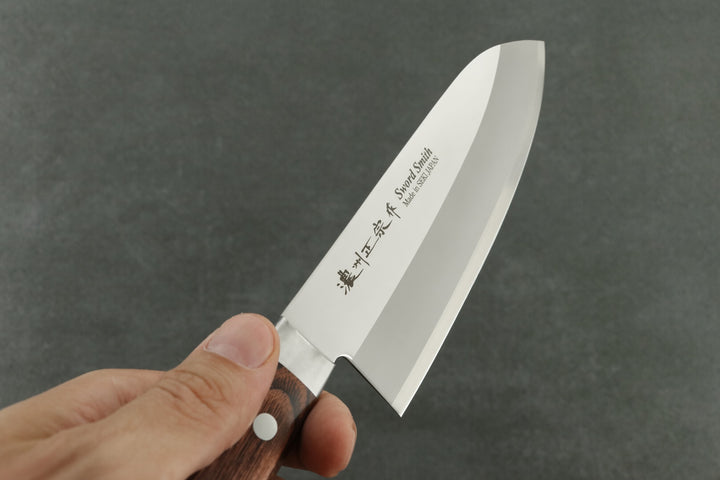 Santokumesser mit 17 cm Klinge – AUS-8 | Holzgriff