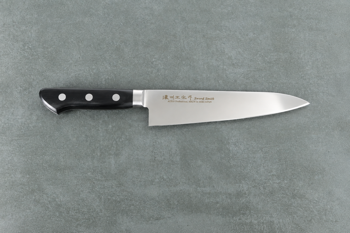 Japanisches Kochmesser Gyuto mit 18cm Klinge und japanischem Messerstahl