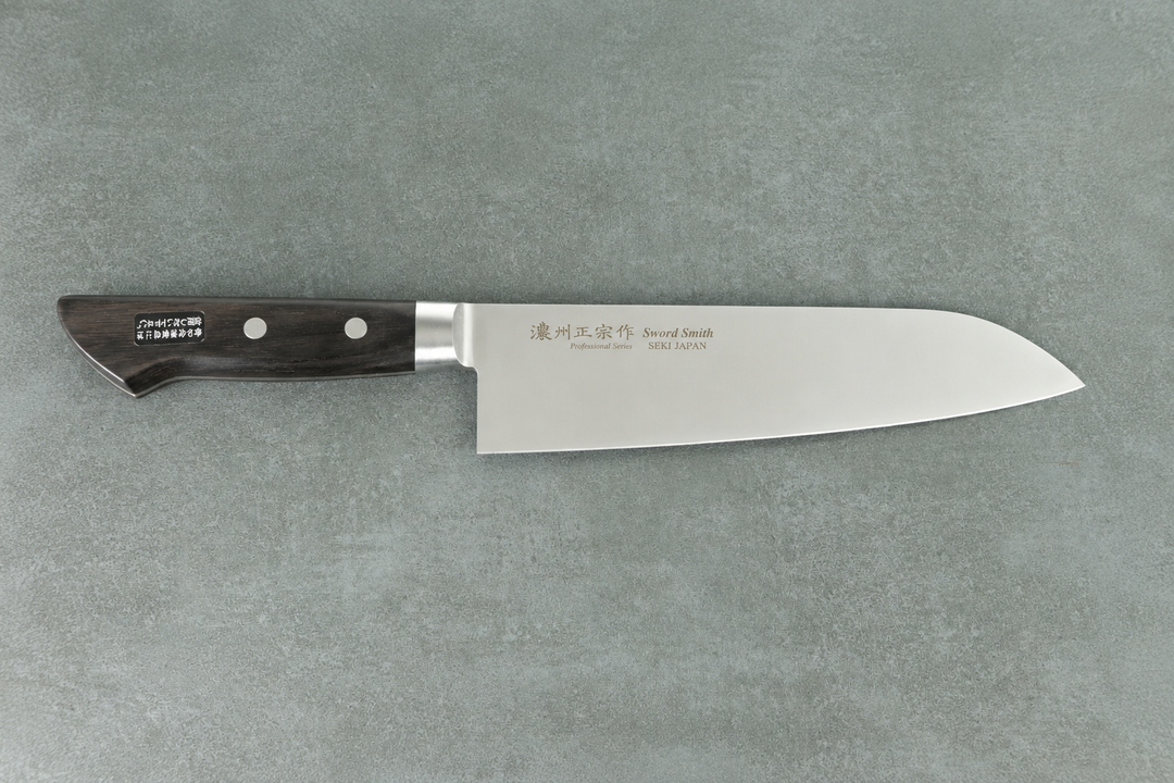 Santokumesser 18 cm – AUS-8 Klingenstahl| Pakka-Wood Western Handle