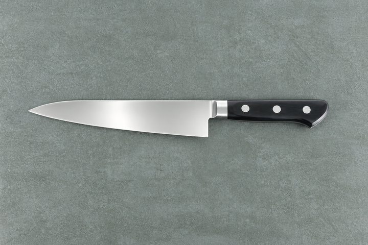 Japanisches Kochmesser Gyuto mit 18cm Klinge und japanischem Messerstahl