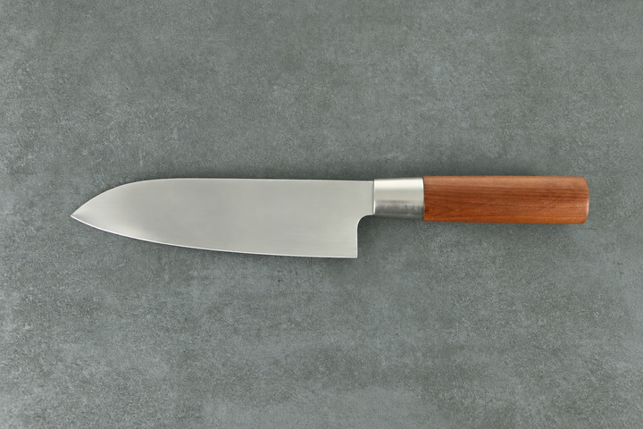 Santoku original japanisch mit dunklem Holzgriff