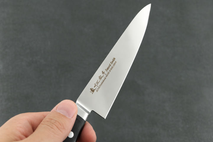 Petty-Messer 15 cm – AUS-10 3-lagig | Western Handle mit Nieten