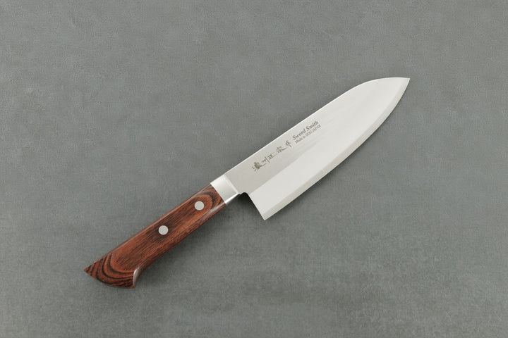 Santokumesser mit 17 cm Klinge – AUS-8 | Holzgriff