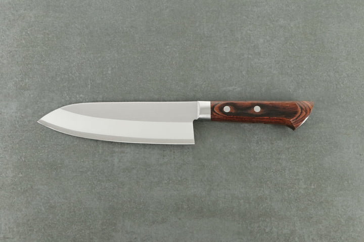 Santokumesser mit 17 cm Klinge – AUS-8 | Holzgriff