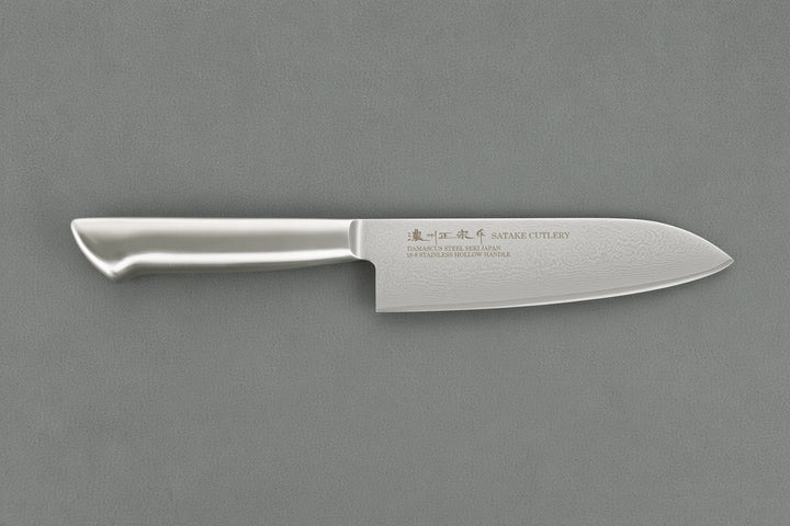 Damastmesser Santokumesser– 17 cm aus Seki, Japan