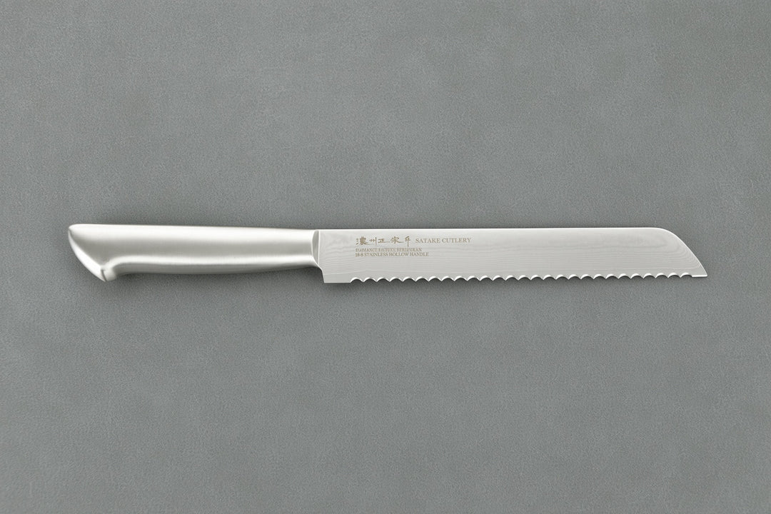 Damastmesser Brotmesser – 20 cm aus Seki, Japan