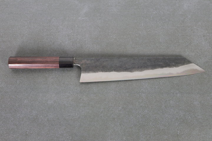 Couteau de cuisine à lame de hachette de Chef en acier damas avec Couteau de cuisine à lame de hachette de Chef en acier damas avec