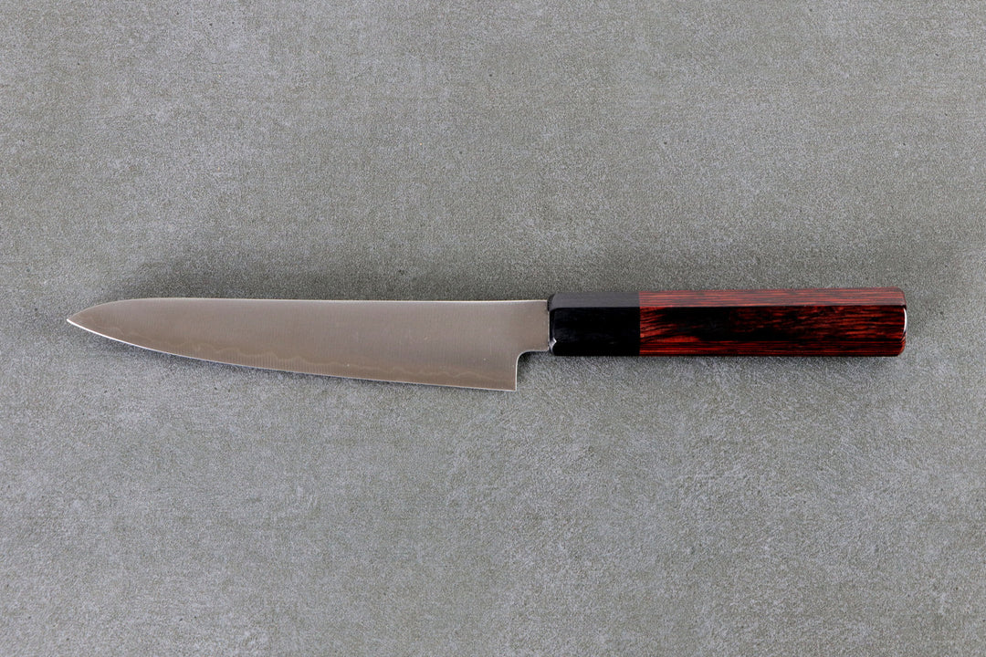 Petty Knife 15cm HAP40 Silverback - Polished Finish, Complite Handle Red