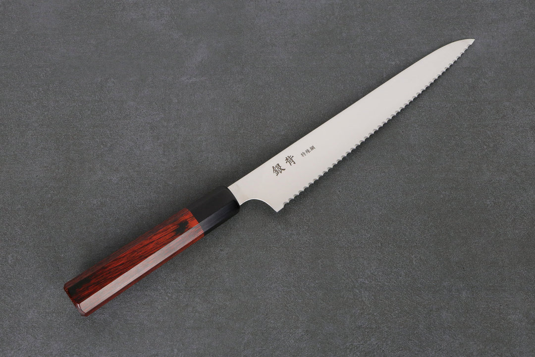 Couteau japonais à pain, formes de lames