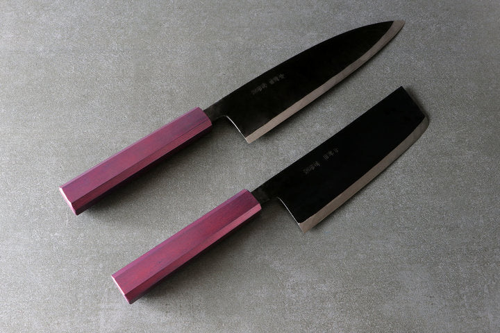 Messerset aus Japan mit Gyuto und Nakiri